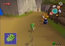 une photo d'Ã©cran de The Legend of Zelda - The Windwaker sur Nintendo Gamecube